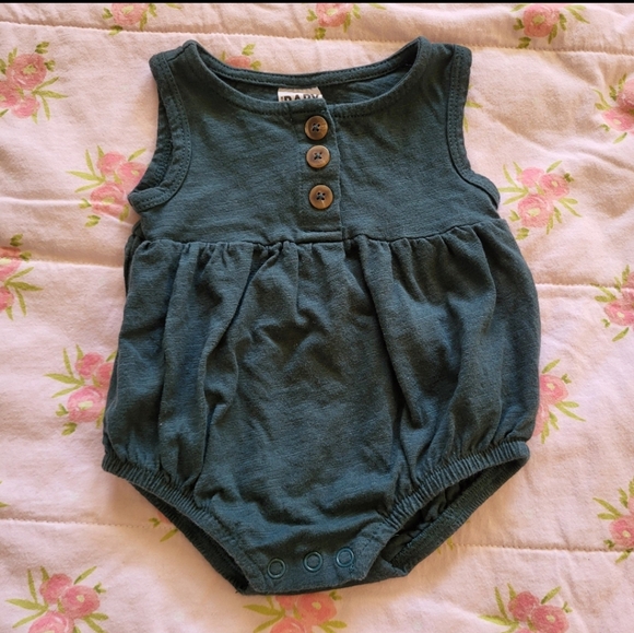 🤎SOLD🤎Bubble rompers cat and jack cotton on - Picture 3 of 7
